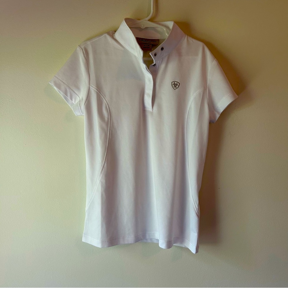 EUC Ariat Kids Aptos Show shirt size 8